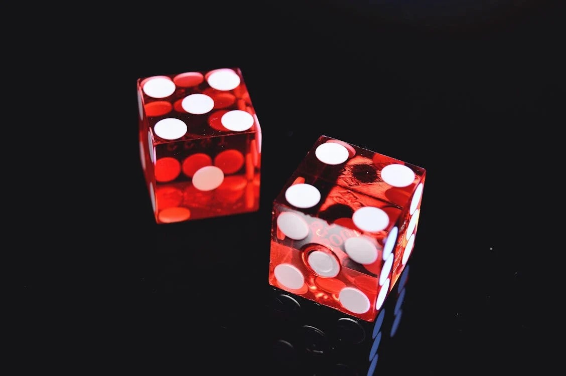 Jogo de dados no cassino