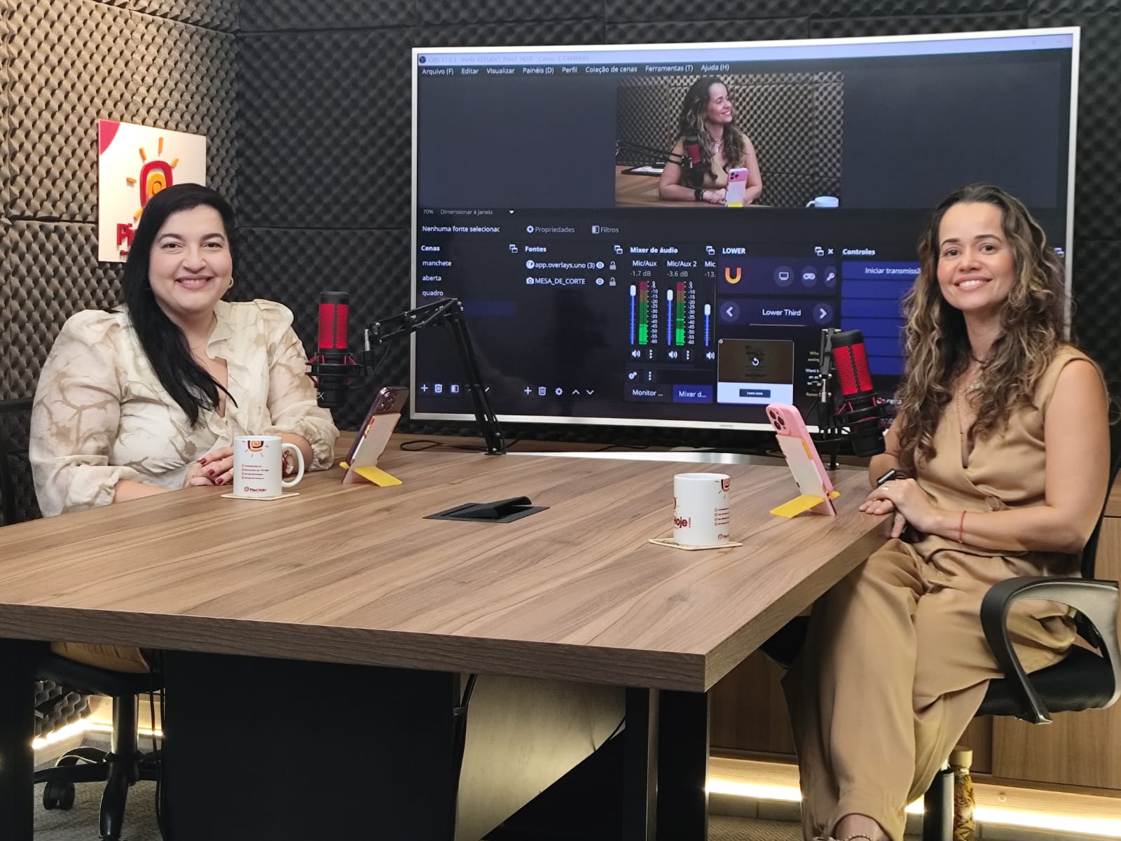 Psicóloga Suzy Tiberly foi entrevistada pela jornalista Malu Barreto
