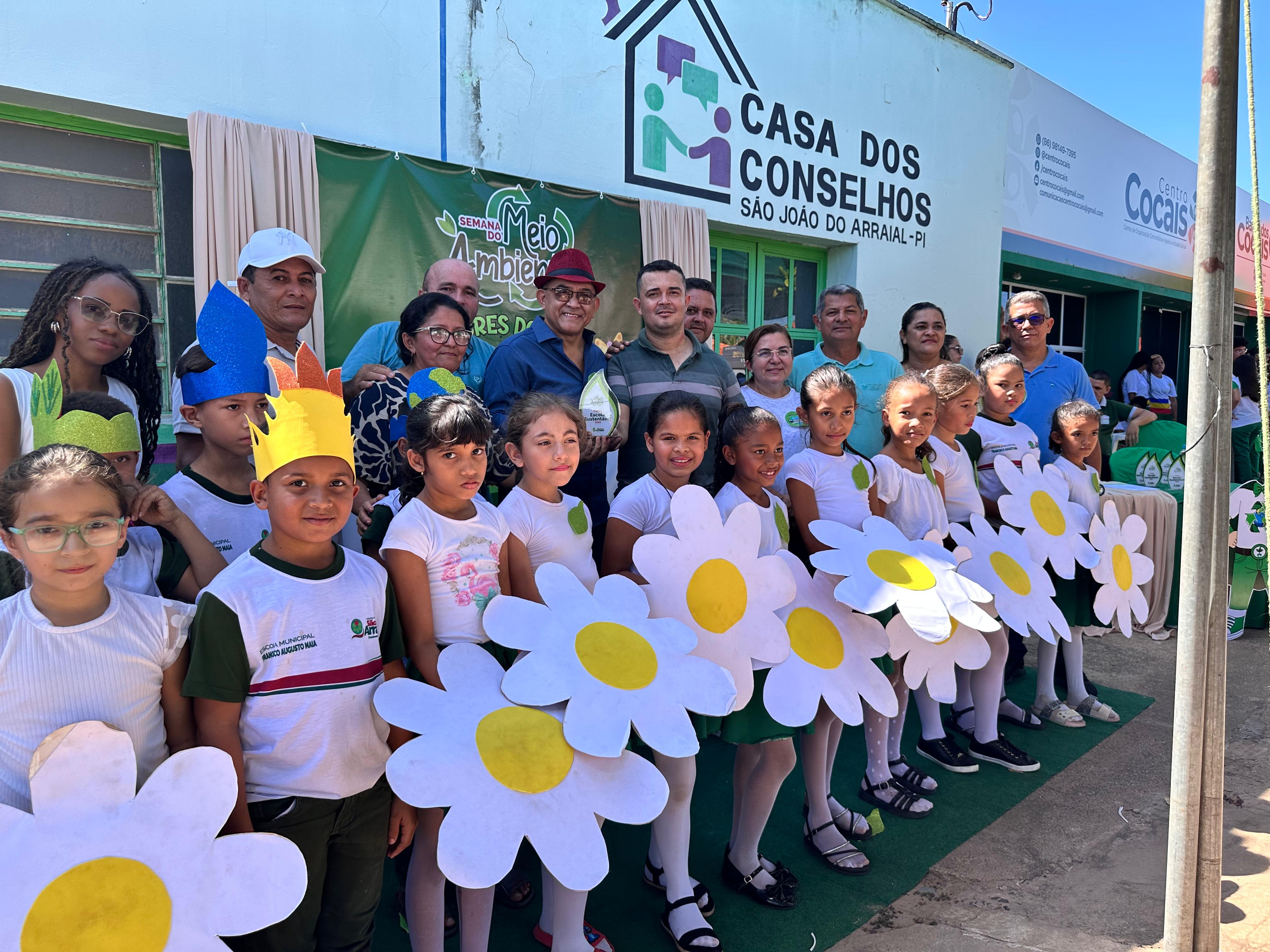 Crianças celebram Dia Mundial do Meio Ambiente