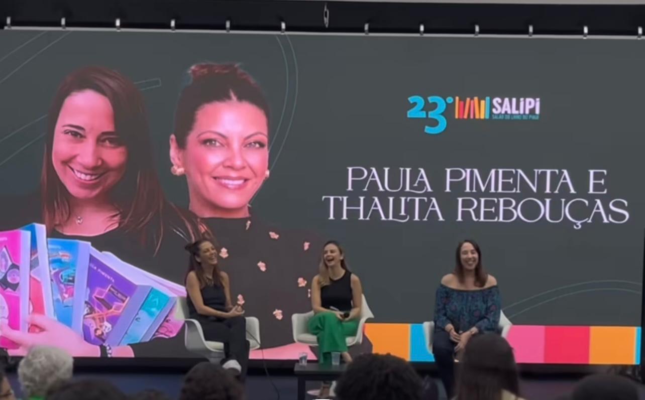 Escritorias Thalita Rebouças e Paula Pimenta reencontram leitores piauienses no Salipi