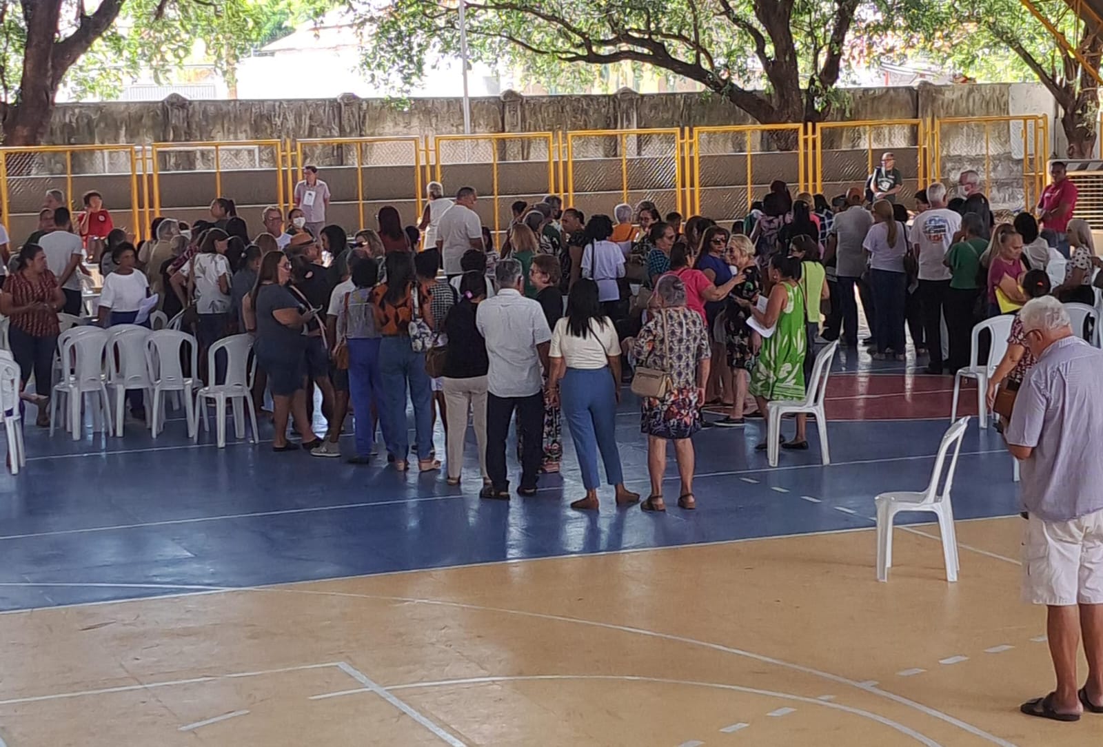 Votação no Liceu Piauiense