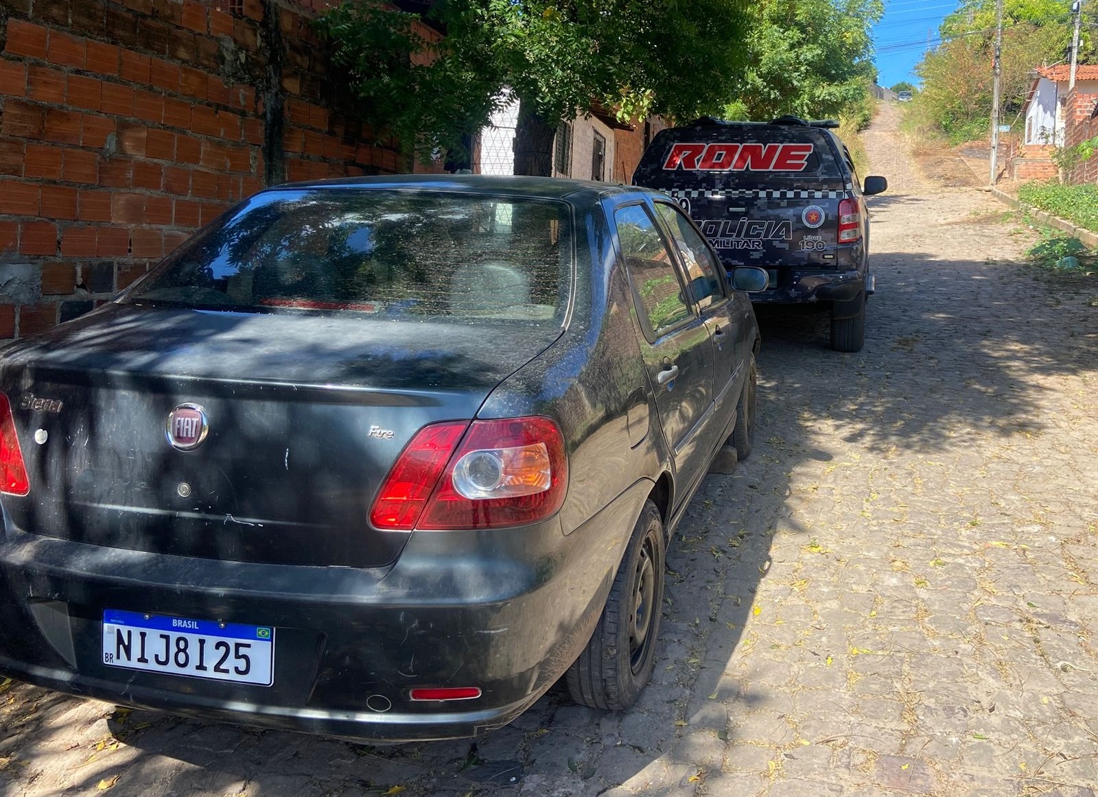 RONE 09 recuperou a tarde desta sexta-feira (25), um carro que havia sido roubado