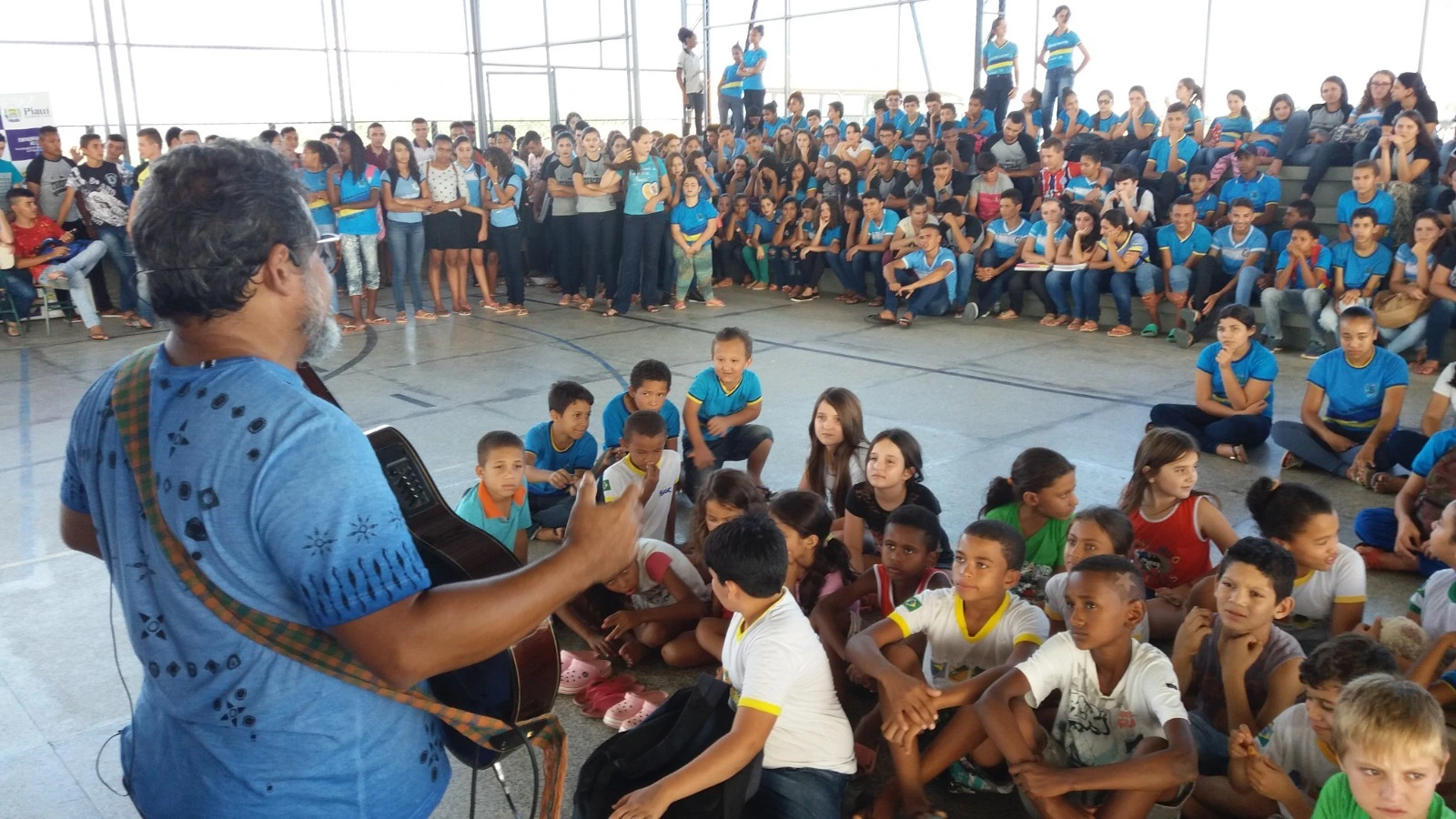 Projeto A Arte Faz Sua Parte na escola pública
