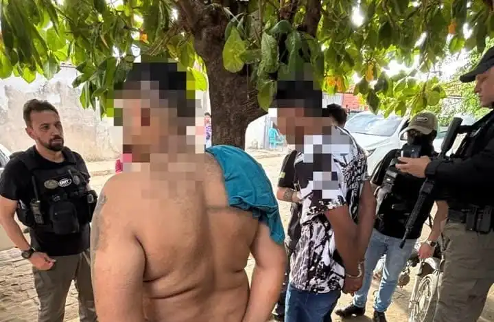 A operação policial prendeu dois homens em flagrante no interior do Piauí nesta quarta-feira (6)