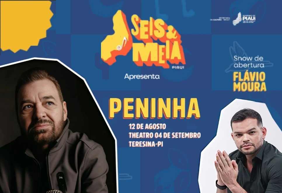 Peninha apresenta clássicos eternizados em show intimista que abre nova fase do projeto Seis e Meia em Teresina