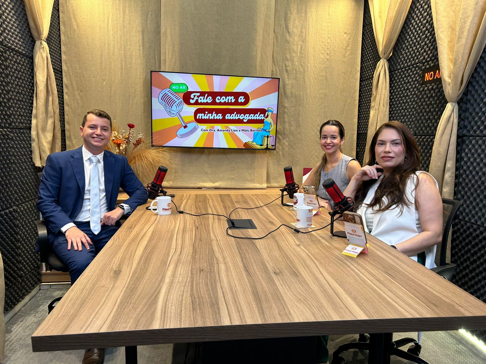 O advogado Diomar Melo foi entrevistado no PodCast Fale com a minha Advogada, com a jornalista Malu Barreto e a advogada Amanda Lion
