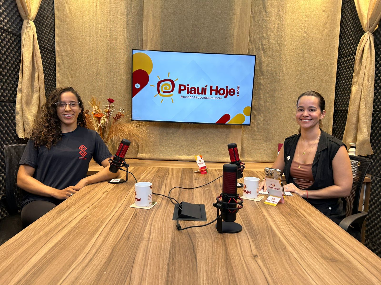 A educadora física Sarah Soares foi entrevistada pela jornalista Malu Barreto, no podCast do Piauí Hoje