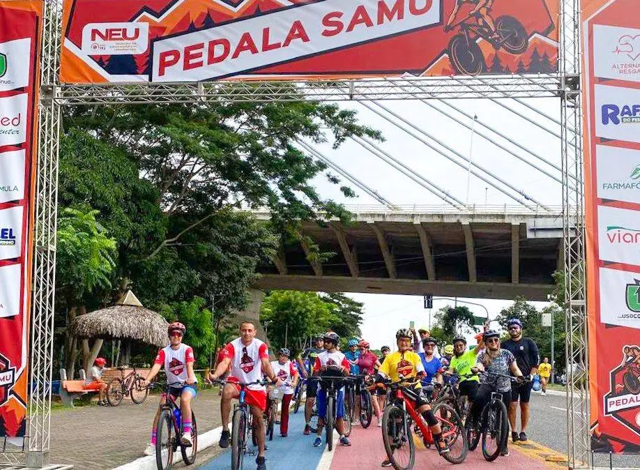Passeio Ciclístico do SAMU