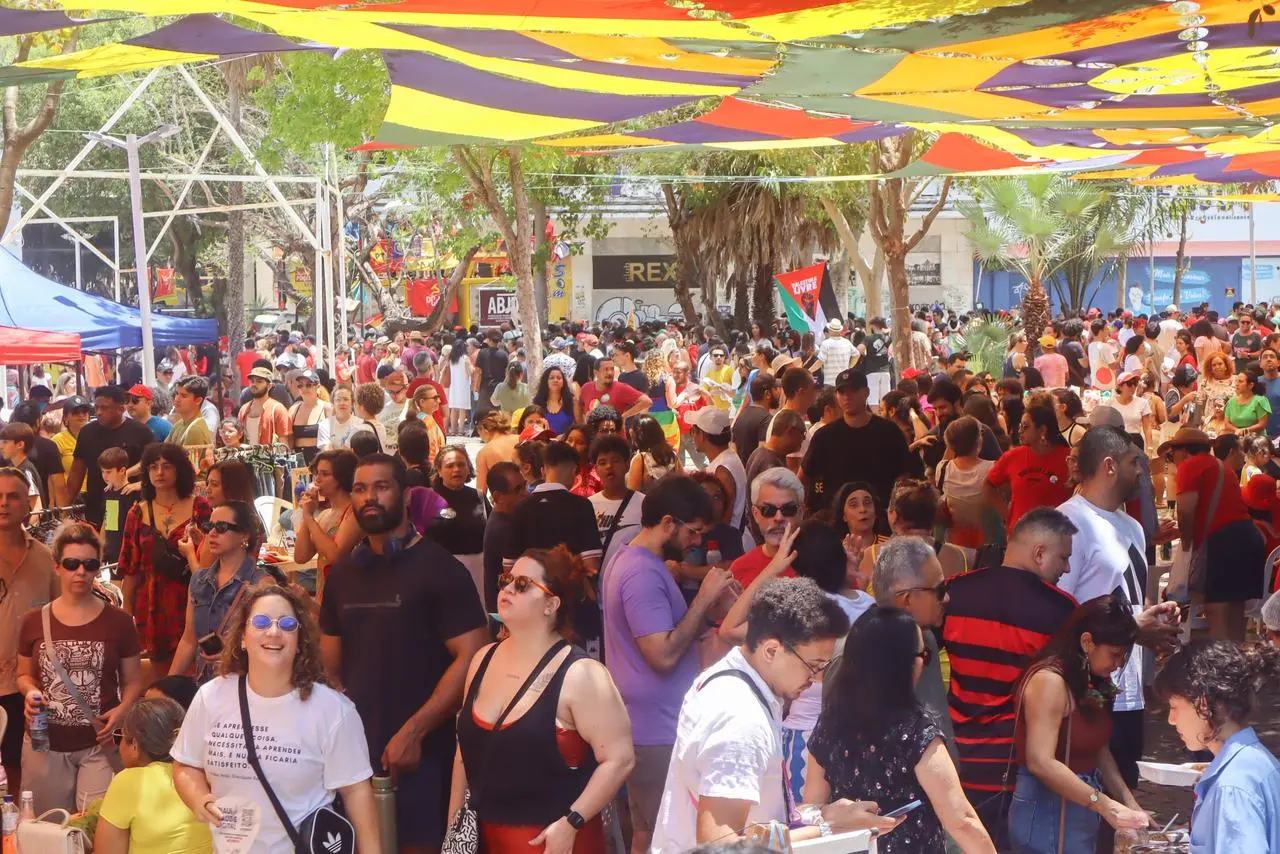 Feirinha na praça
