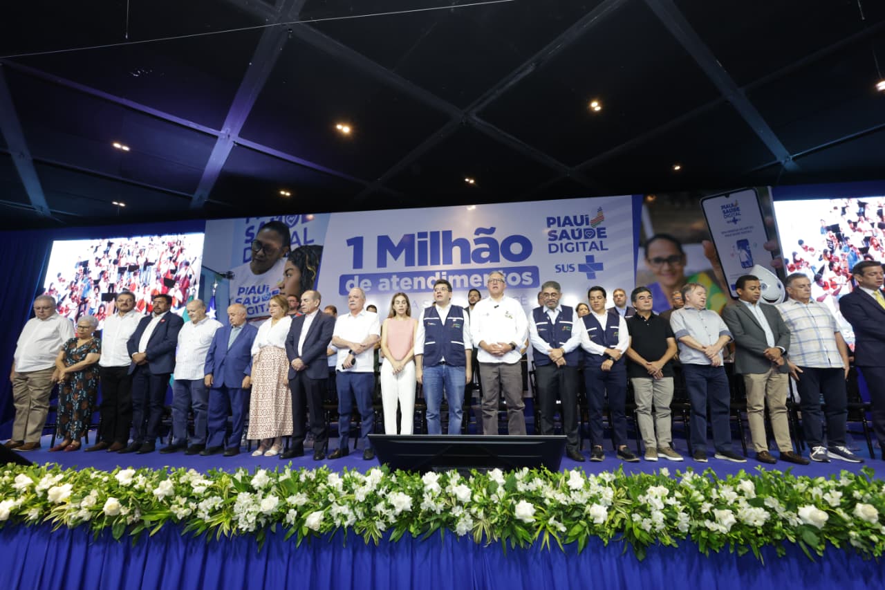 Cerimônia em Teresina comemorou os atendimentos do Piauí Saúde Digital