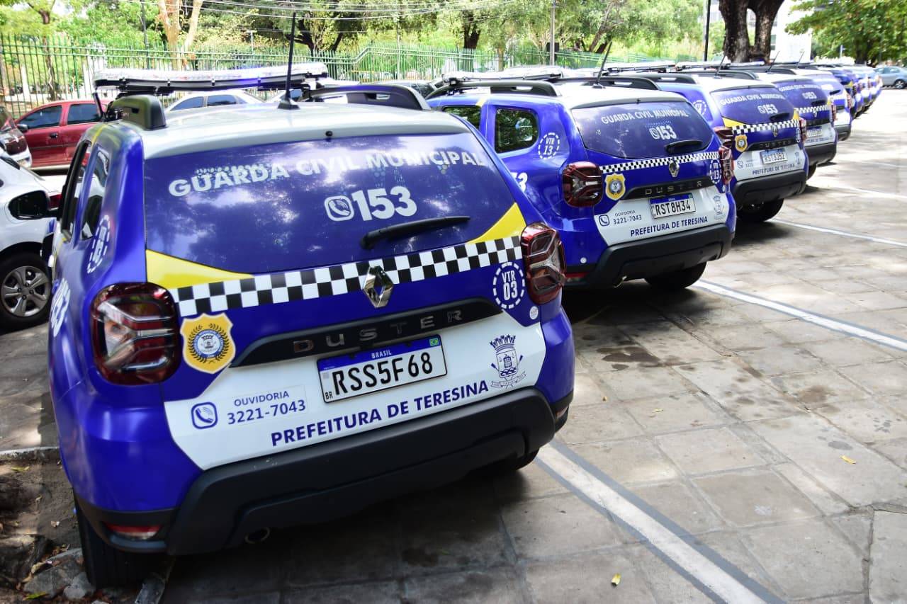 Novas viaturas reforçam trabalho da Guarda Municipal de Teresina