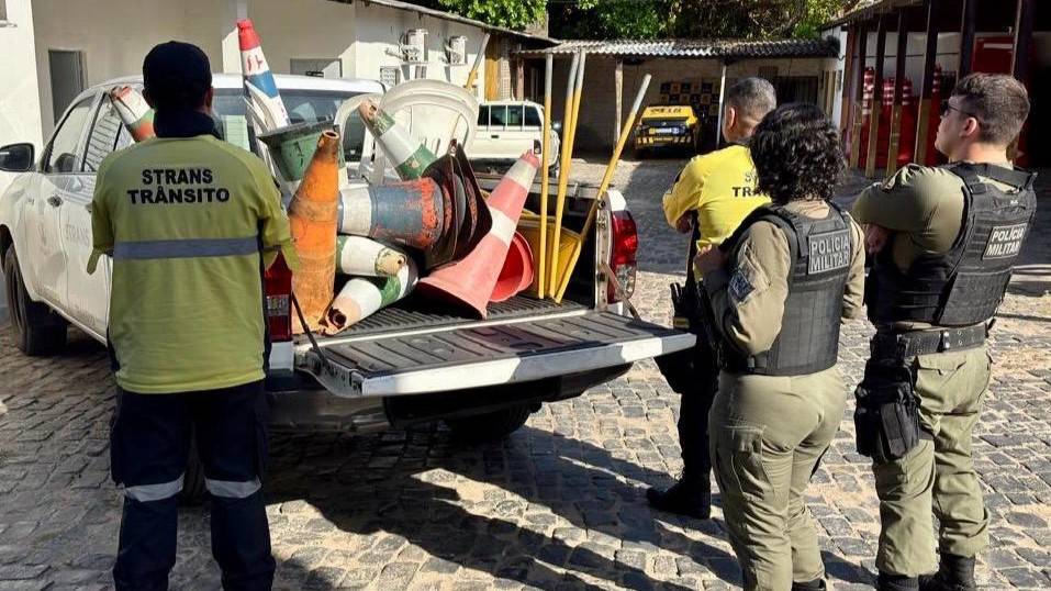 Ação quer evitar obstrução ou apropriação de espaços públicos sem autorização