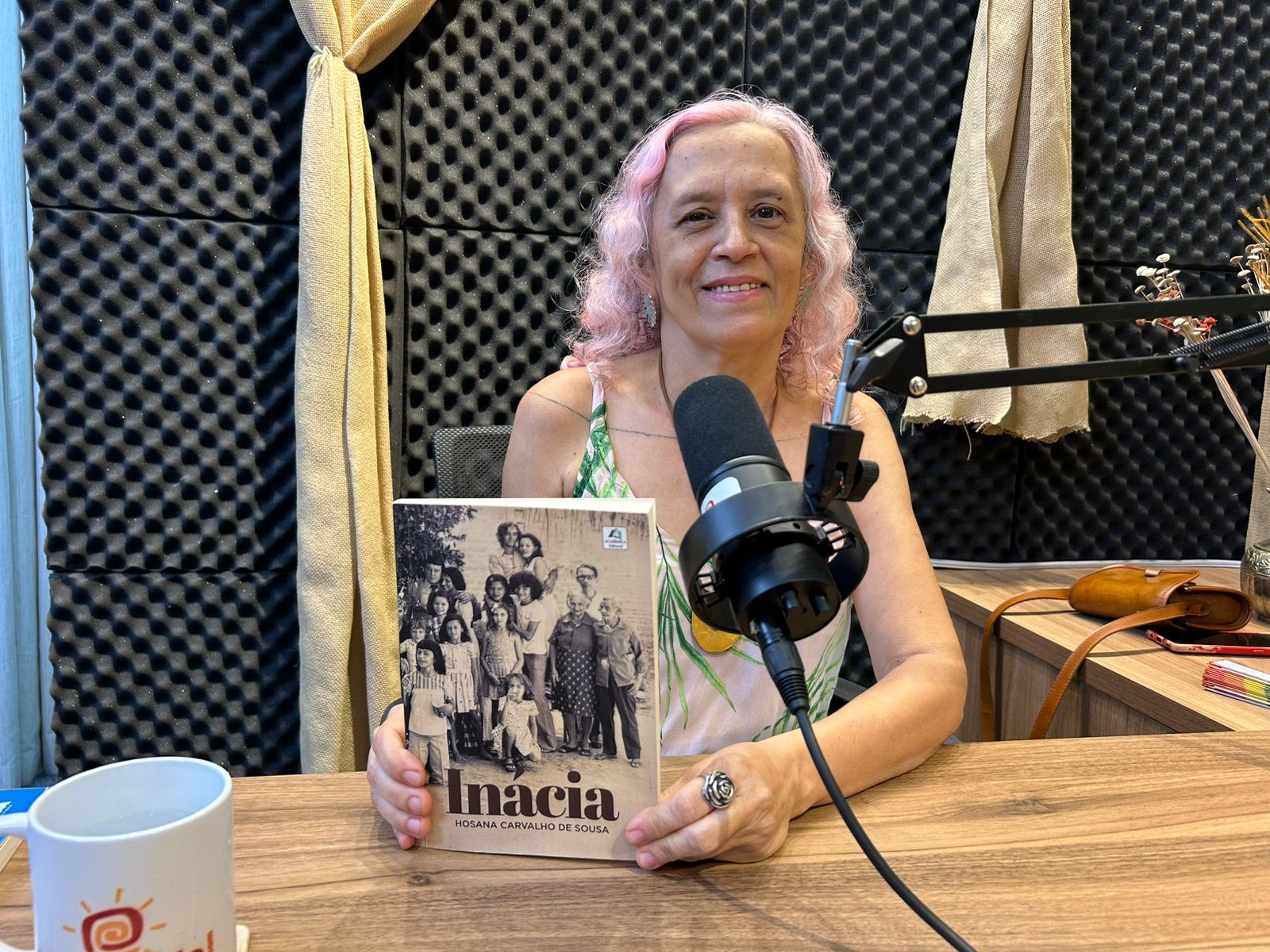 Rosana conversou com a mãe e com parentes, incluindo um tio que viveu até os 105 anos